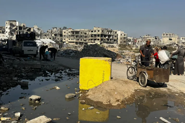 الخط الأصفر في قطاع غزة أداة للقتل والتدمير والتهجير القسري الإسرائيلي